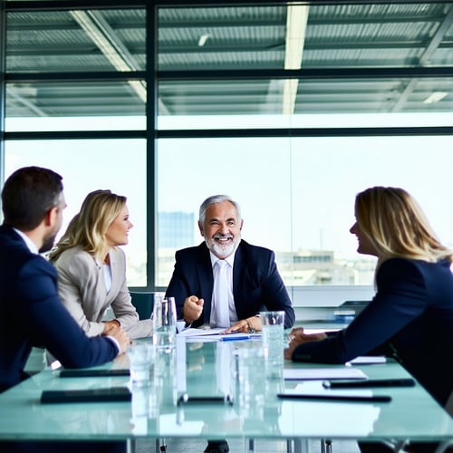 senior executive leadership strategy meeting