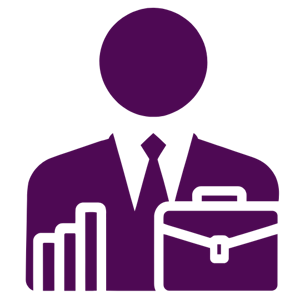 Executive Coaching Icon Purple
