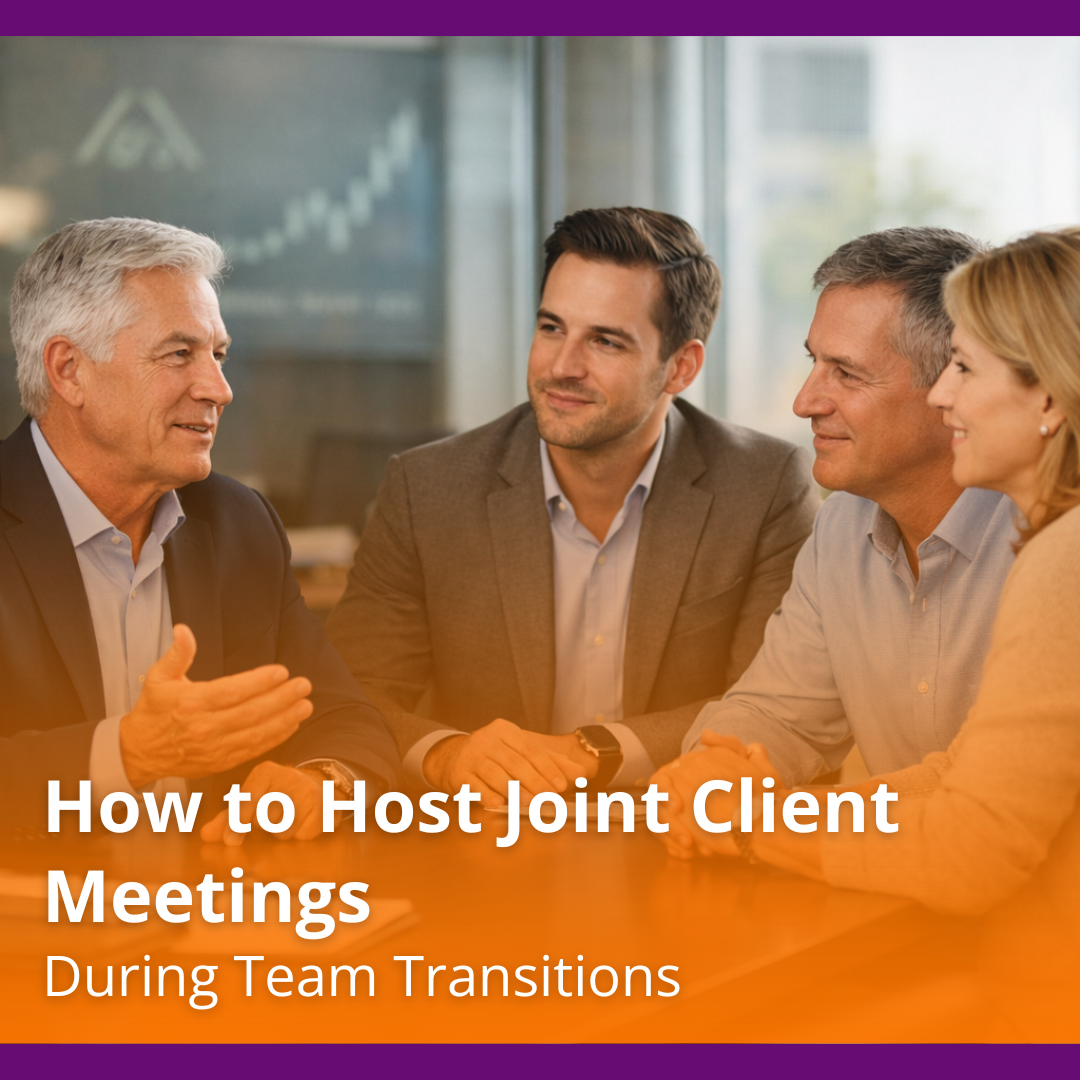 Hosting Joint Transition Client Meetings