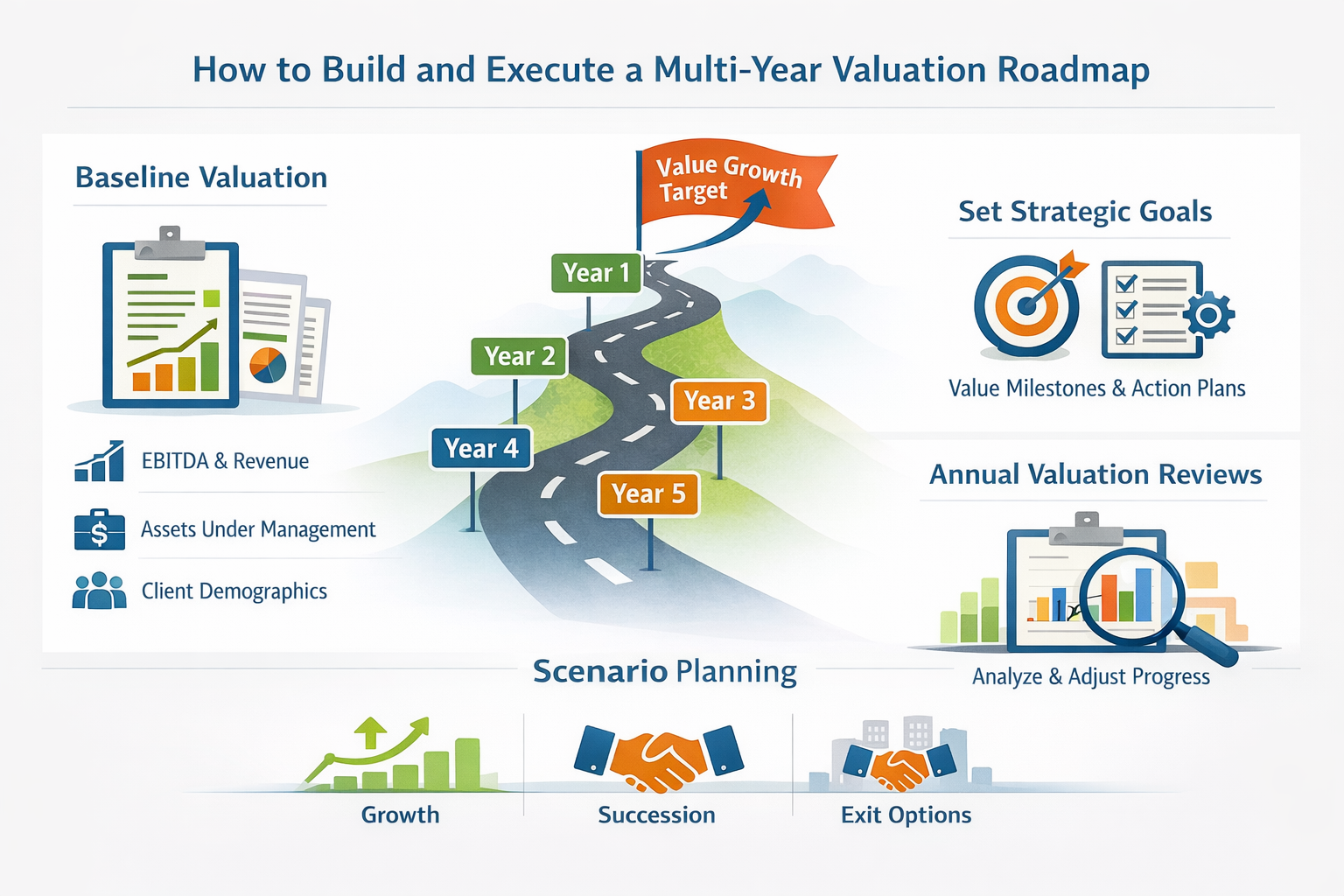 How to Build and Execute a Multi-Year Valuation Roadmap