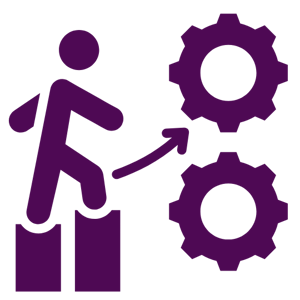 operations coaching Icon Purple