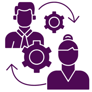 staff coaching Icon Purple