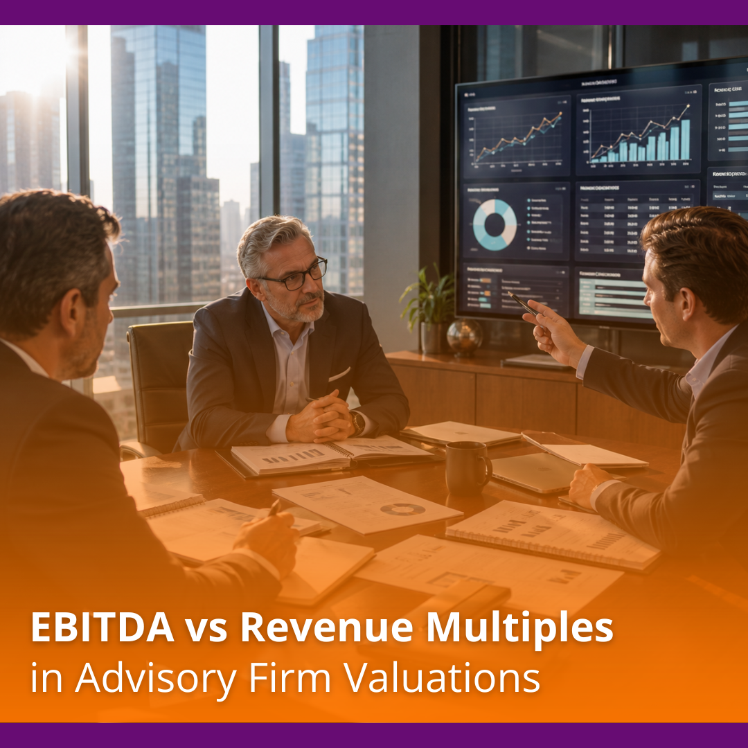 EBITDA vs Revenue Multiples in Advisory Firm Valuations
