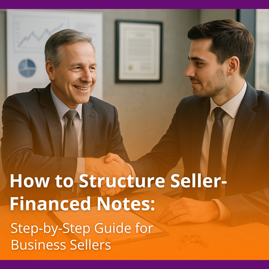 How to Structure Seller-Financed Notes: A Step-by-Step Guide for Business Sellers