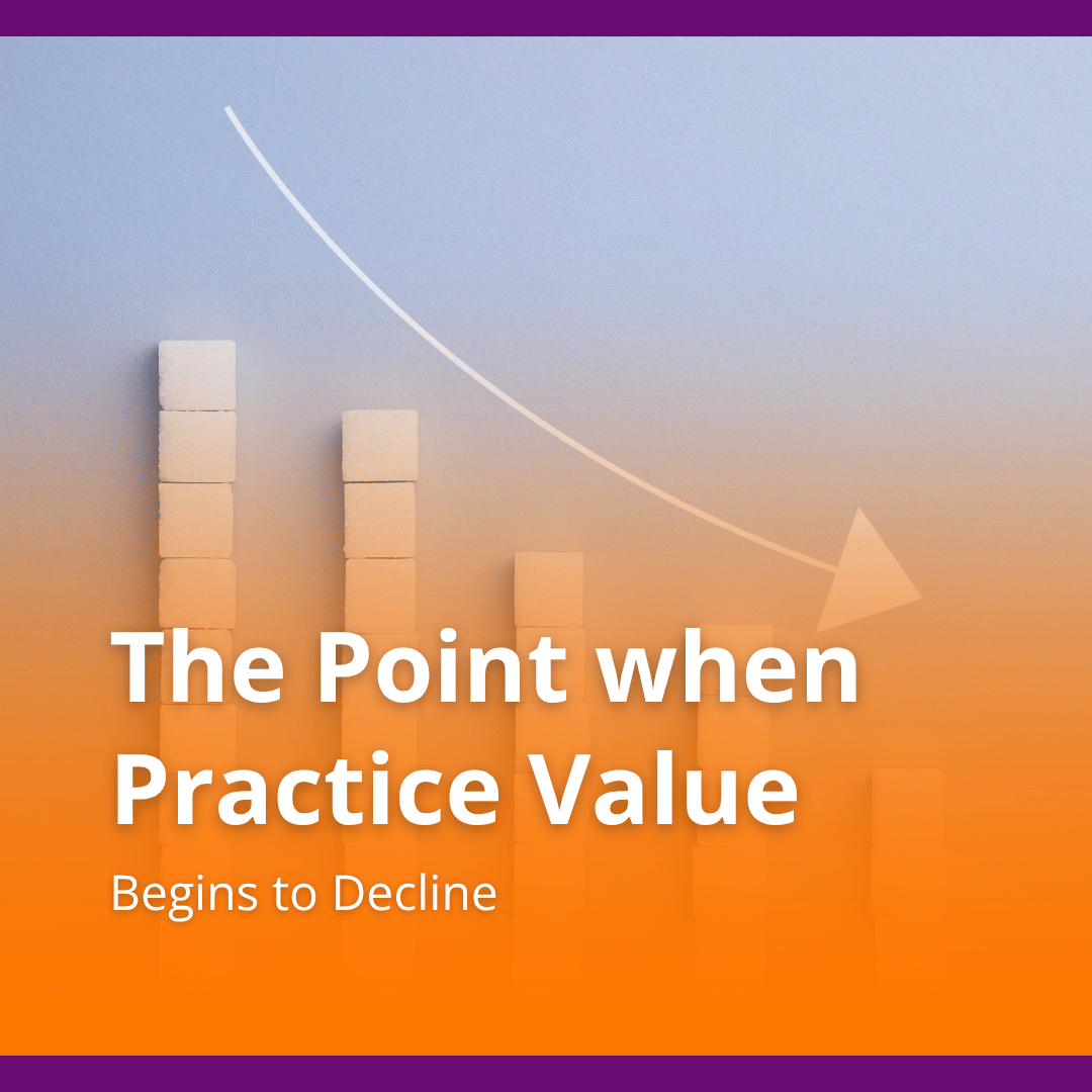 When Practice Value Begins to Decline